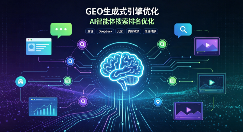 巴青县GEO 浪潮来袭：生成式引擎优化崛起，创作者争抢豆包、DeepSeek、元宝智能体流量入口